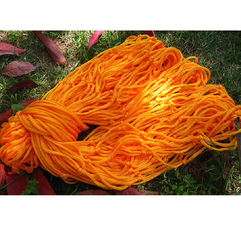 Portable Outdoor Camping Hammock, Net Swing Tree Straps, Single or Double Mesh Nylon Hammock for Hiking and Travel