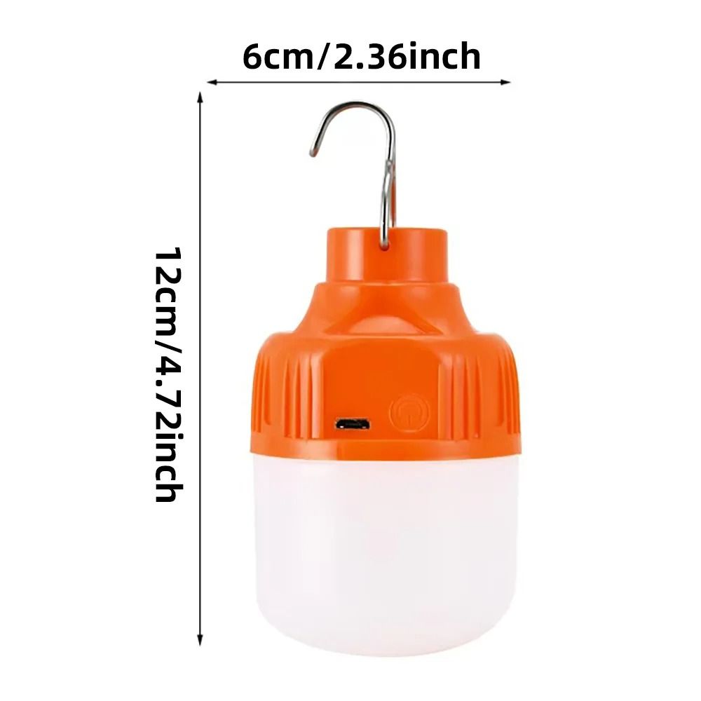 Portable USB Rechargeable LED Pendant Light Waterproof Outdoor Lamp