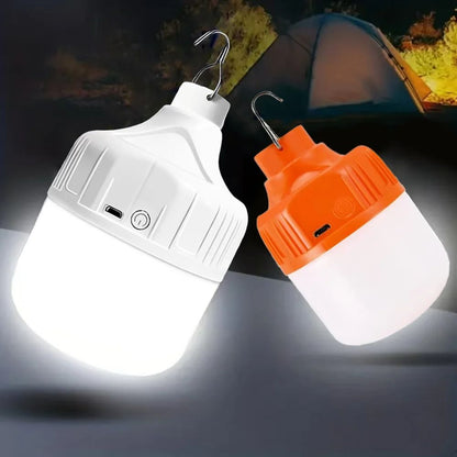 Portable USB Rechargeable LED Pendant Light Waterproof Outdoor Lamp