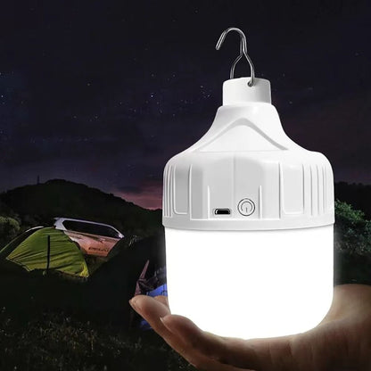 Portable USB Rechargeable LED Pendant Light Waterproof Outdoor Lamp