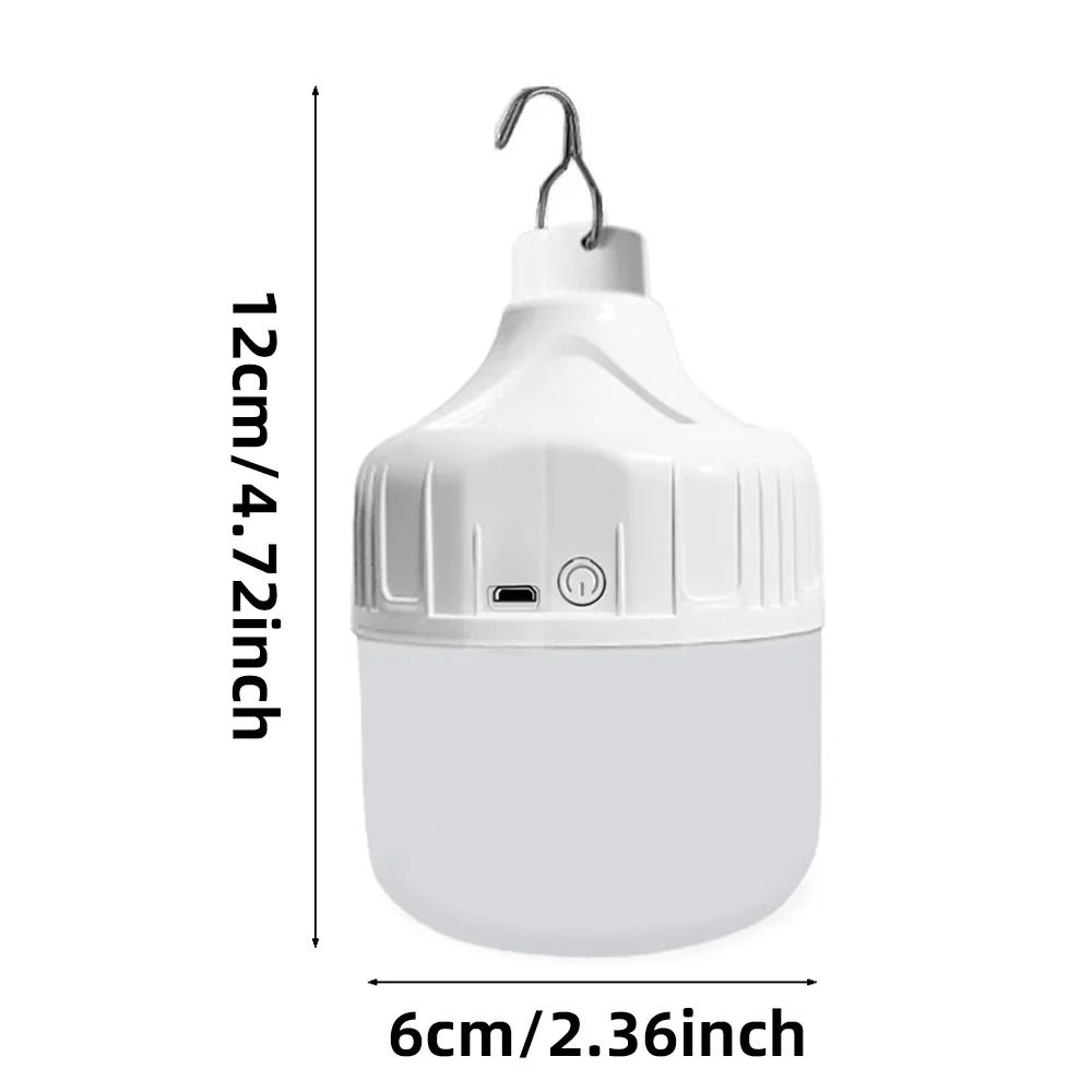 Portable USB Rechargeable LED Pendant Light Waterproof Outdoor Lamp