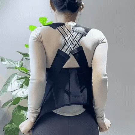 Adjustable Shoulder Posture Brace, Posture Corrector for Women and Men, Back Straightener Posture