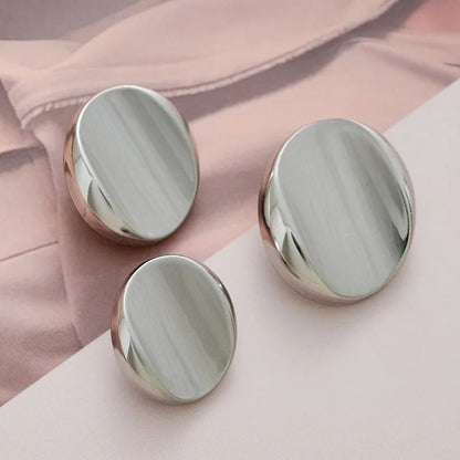Luxury Oval Decorative Buttons – Hand-Sewn Suit, Jacket & Sweater Accessories