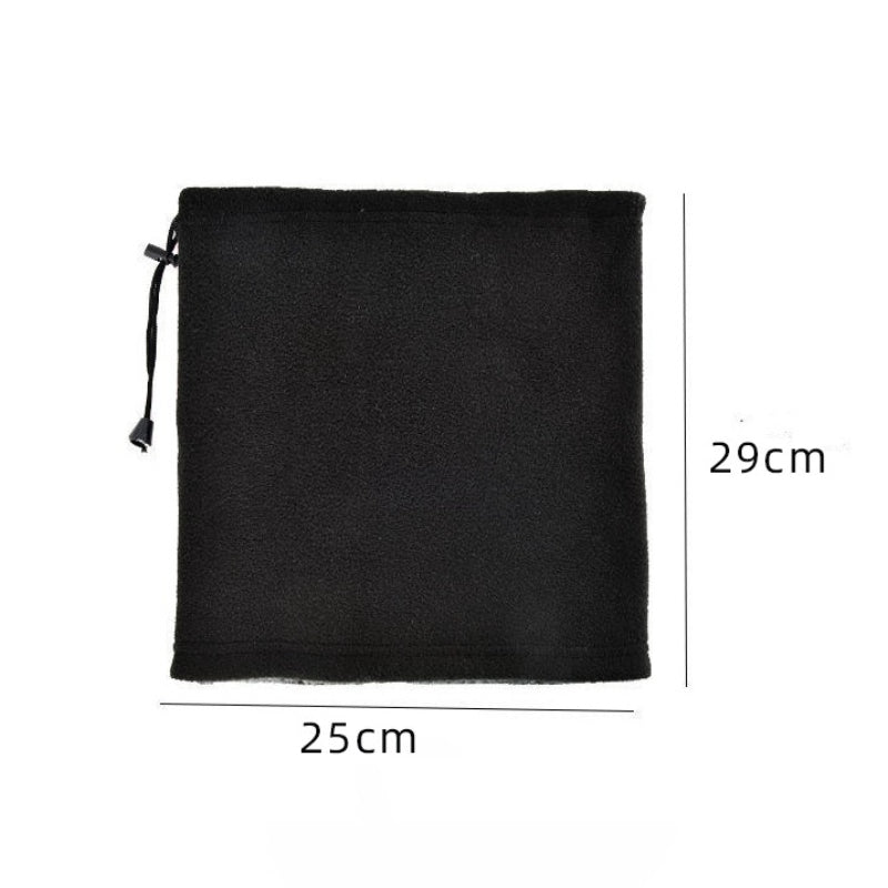 Fleece Neck Warmer for Men Women, Windproof Winter Motorcycle Mask, Outdoor Balaclava Face Mask for Hiking and Cycling