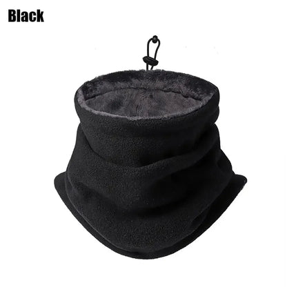 Fleece Neck Warmer for Men Women, Windproof Winter Motorcycle Mask, Outdoor Balaclava Face Mask for Hiking and Cycling