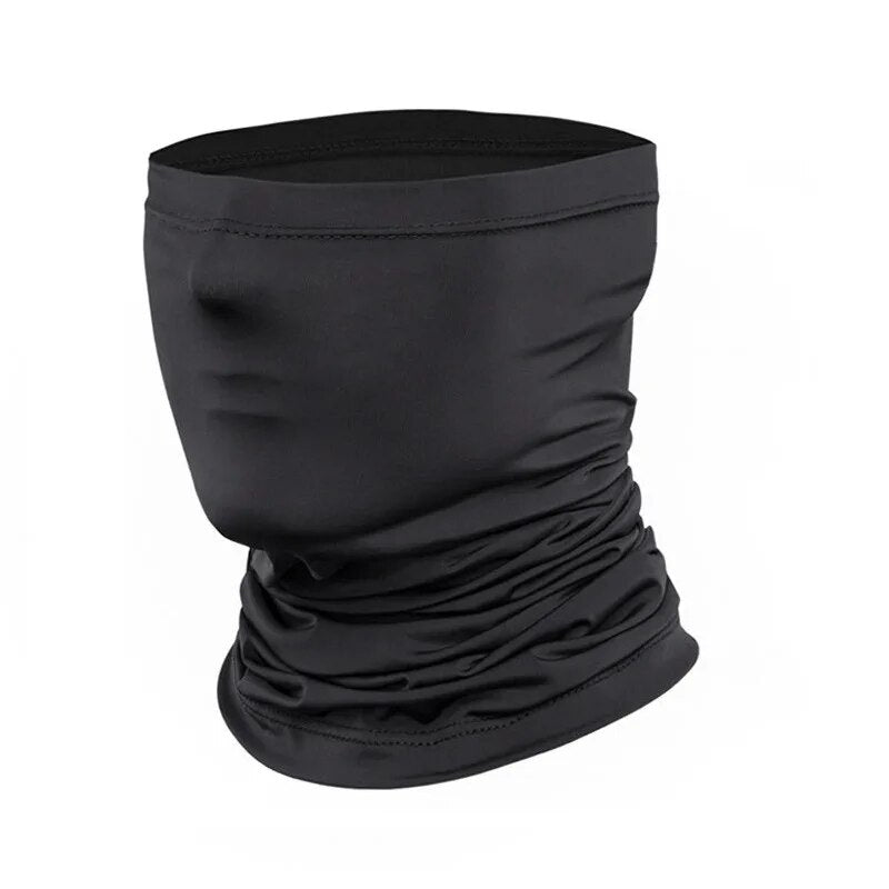 Breathable Fishing Training Sport UV Face Scarf Neck Gaiter Cycling Mask for Summer Sweat Absorption
