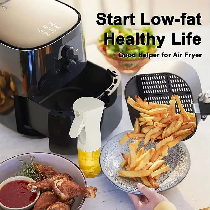 Oil Spray Bottle BBQ Cooking Olive Oil Sprayer Kitchen Baking Oil Sprayer Empty Vinegar Bottle Oil Brush