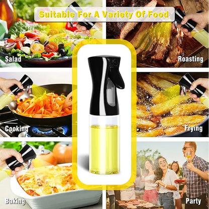 Oil Spray Bottle BBQ Cooking Olive Oil Sprayer Kitchen Baking Oil Sprayer Empty Vinegar Bottle Oil Brush