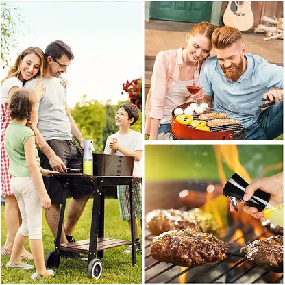 Oil Spray Bottle BBQ Cooking Olive Oil Sprayer Kitchen Baking Oil Sprayer Empty Vinegar Bottle Oil Brush