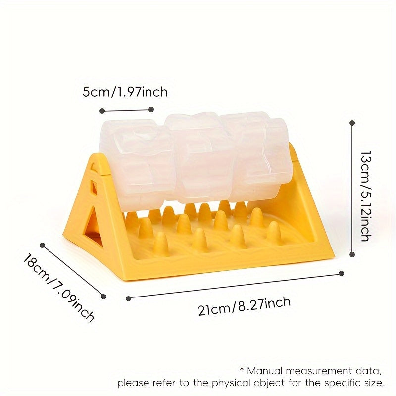 Durable Interactive Dog Food Dispenser, Slow-Feeding Puzzle Feeder, Leak-Proof Design for Healthier Digestion