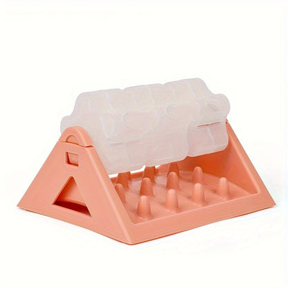 Durable Interactive Dog Food Dispenser, Slow-Feeding Puzzle Feeder, Leak-Proof Design for Healthier Digestion