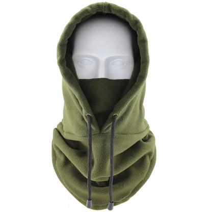 Polar Fleece Winter Cap, Windproof Cold Proof Mask, Adjustable Thermal Balaclava Ski Neck Cover for Cycling