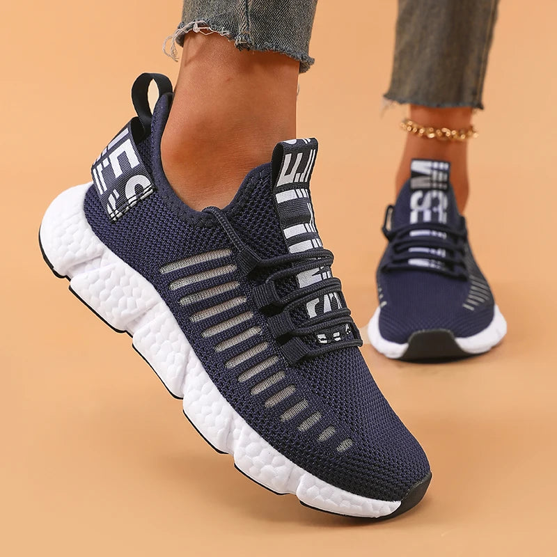 Breathable Casual Sneakers for Women Lightweight Running Shoes Outdoor Sports Shoes Walking Vulcanized Athletic Woman