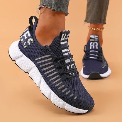 Breathable Casual Sneakers for Women Lightweight Running Shoes Outdoor Sports Shoes Walking Vulcanized Athletic Woman