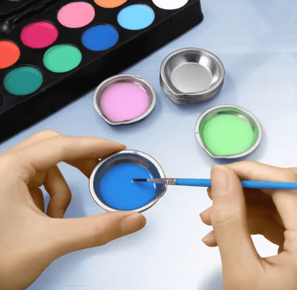 Stainless Steel Paint Mixing Cups Set