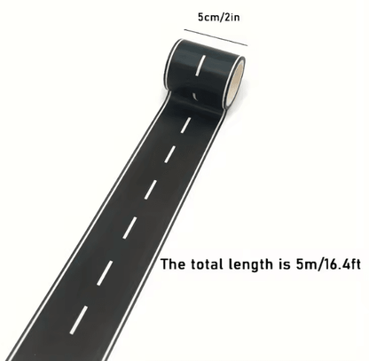 Reusable Cartoon Road Tape Stickers
