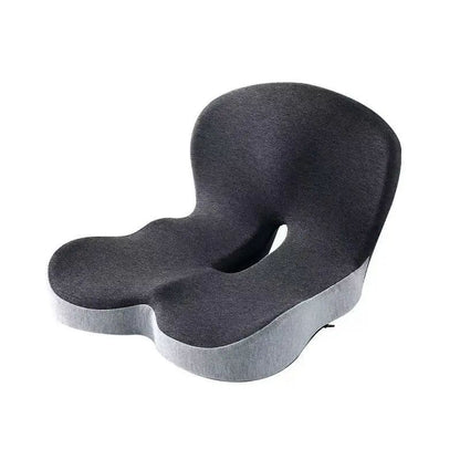 Premium Ergonomic Seat Cushion with Back Support - All-Day Comfort Pad for Office Chairs & Work From Home