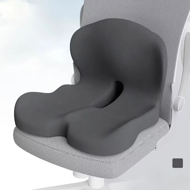 Premium Ergonomic Seat Cushion with Back Support - All-Day Comfort Pad for Office Chairs & Work From Home