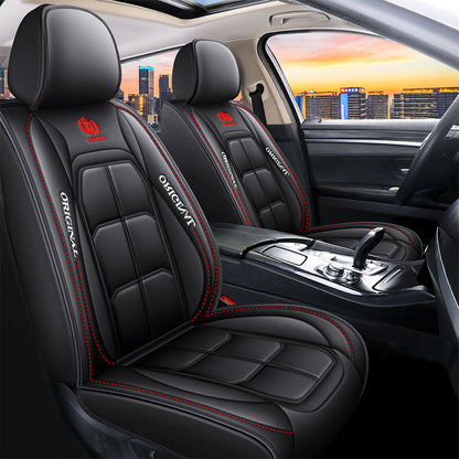 All Season Universal Pad, Full Leather Car Seat Cushion, Driver or Passenger Seat Cover
