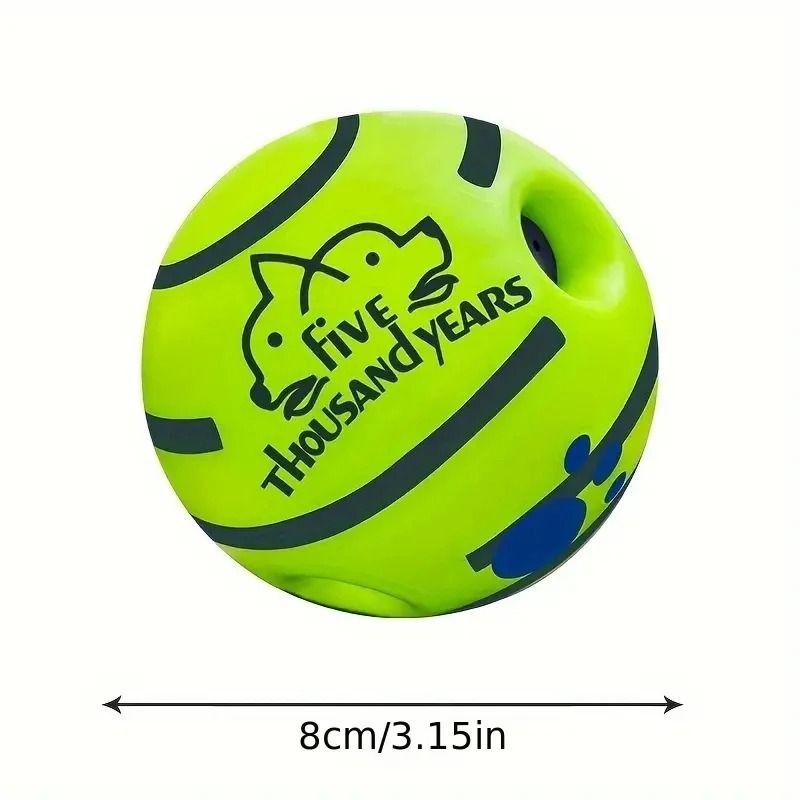 Funny Interactive Giggle Ball Dog Toy for Mental Stimulation and Play