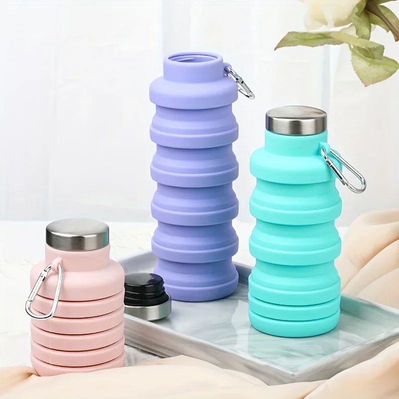UltraFlex Collapsible Silicone Water Bottle – Lightweight, BPA-Free, Travel-Ready Hydration Companion