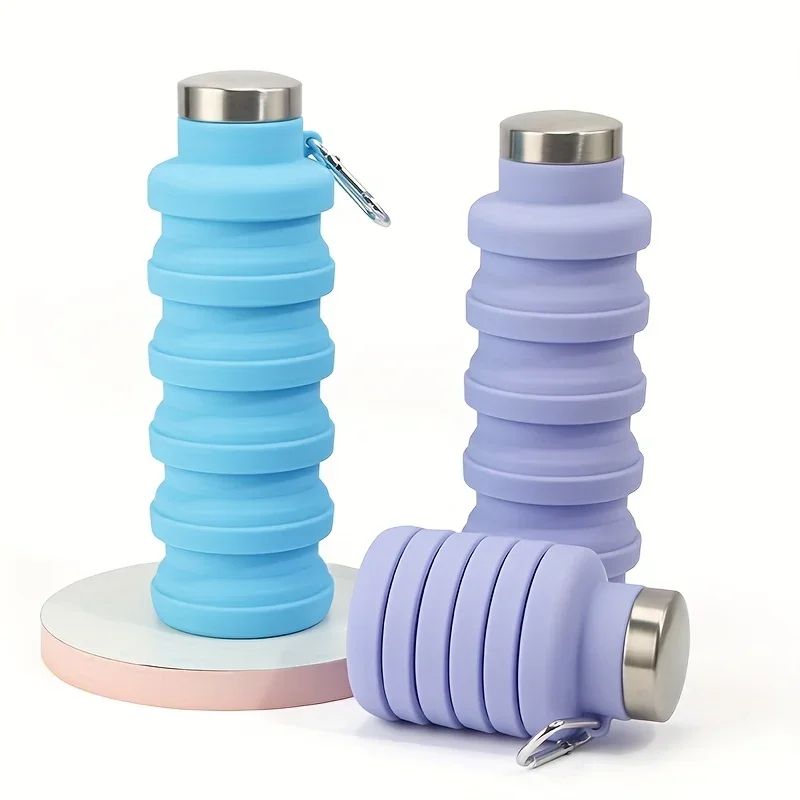 UltraFlex Collapsible Silicone Water Bottle – Lightweight, BPA-Free, Travel-Ready Hydration Companion