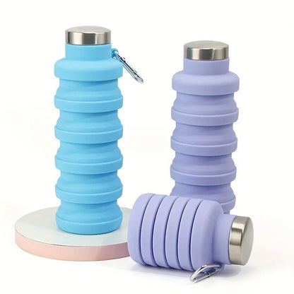 UltraFlex Collapsible Silicone Water Bottle – Lightweight, BPA-Free, Travel-Ready Hydration Companion