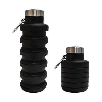 UltraFlex Collapsible Silicone Water Bottle – Lightweight, BPA-Free, Travel-Ready Hydration Companion