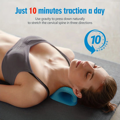 CerviEase Neck & Shoulder Traction Relaxer for Deep Pain Relief and Cervical Spine Alignment
