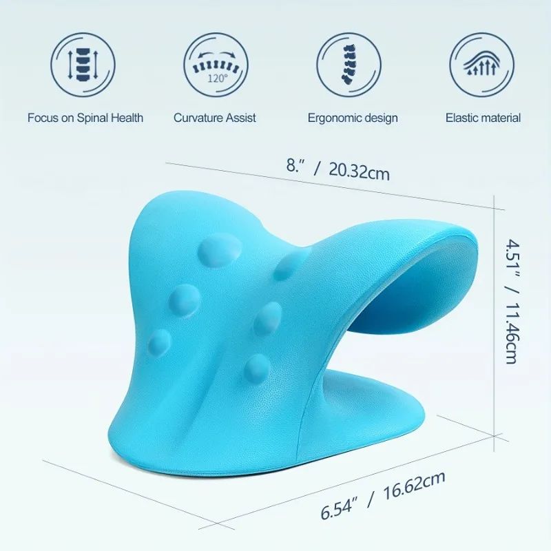 CerviEase Neck & Shoulder Traction Relaxer for Deep Pain Relief and Cervical Spine Alignment