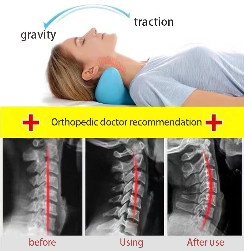 CerviEase Neck & Shoulder Traction Relaxer for Deep Pain Relief and Cervical Spine Alignment
