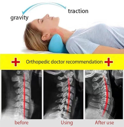 CerviEase Neck & Shoulder Traction Relaxer for Deep Pain Relief and Cervical Spine Alignment