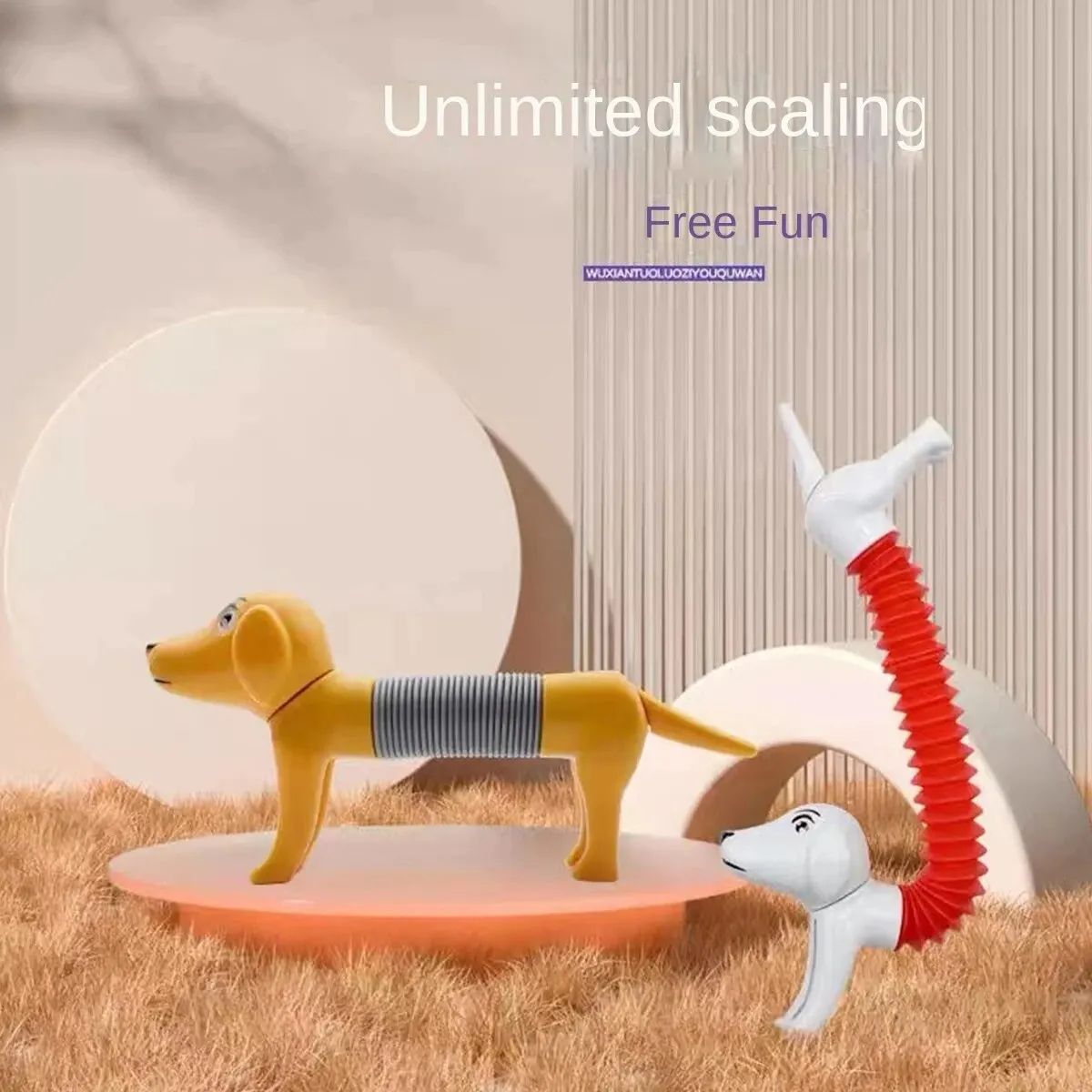 Bendy Buddies 4-Pack Sensory Pop Tubes