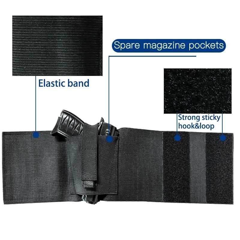 Ankle Holster for Concealed Carry Pistol Universal Leg Carry Gun Holster