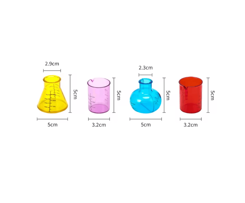 Educational Mini Measuring Cups Set for Kids