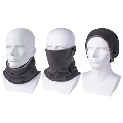 Windproof Winter Face Mask, Fleece Neck Scarf for Hiking, Camping, and Cycling