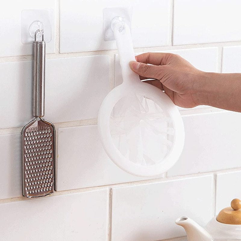 Washable Nylon Ultra Fine Mesh Strainer Spoon Sieve, Kitchen Colander For Coffee Tea Juice Soy Milk
