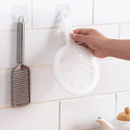 Washable Nylon Ultra Fine Mesh Strainer Spoon Sieve, Kitchen Colander For Coffee Tea Juice Soy Milk