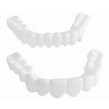 Snap On Teeth Veneers, Temporary Dentures for Men and Women, Instant Confident Smile Cover, Oral Hygiene Tool