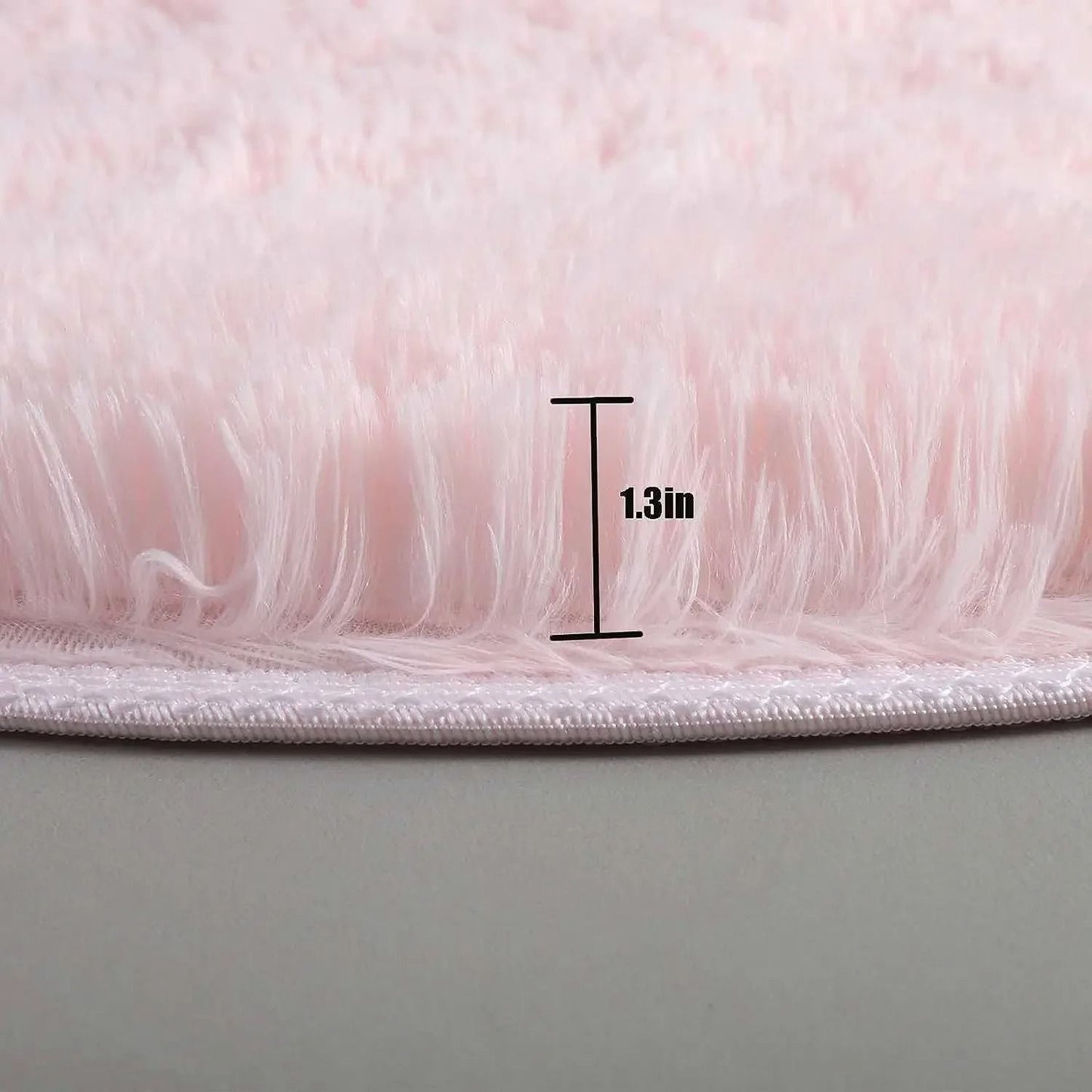 Super Soft Plush Round Rug for Bedroom Living Room and Home Decoration