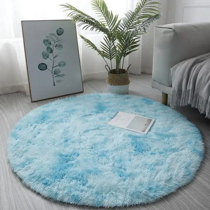 Super Soft Plush Round Rug for Bedroom Living Room and Home Decoration