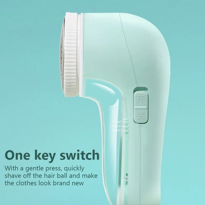 Electric Lint Remover Fabric Shaver with USB Charging for Clothing and Home Use
