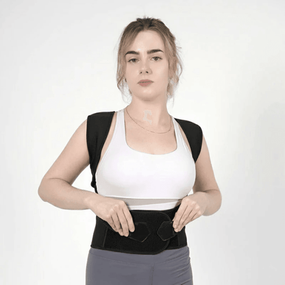 Adjustable Shoulder Posture Brace, Posture Corrector for Women and Men, Back Straightener Posture