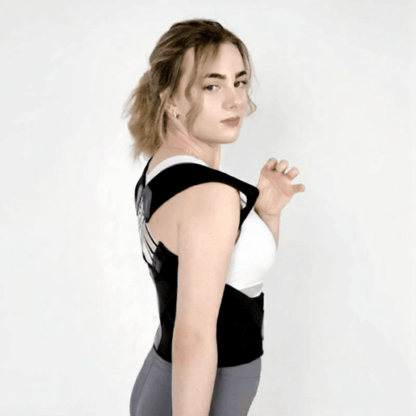 Adjustable Shoulder Posture Brace, Posture Corrector for Women and Men, Back Straightener Posture