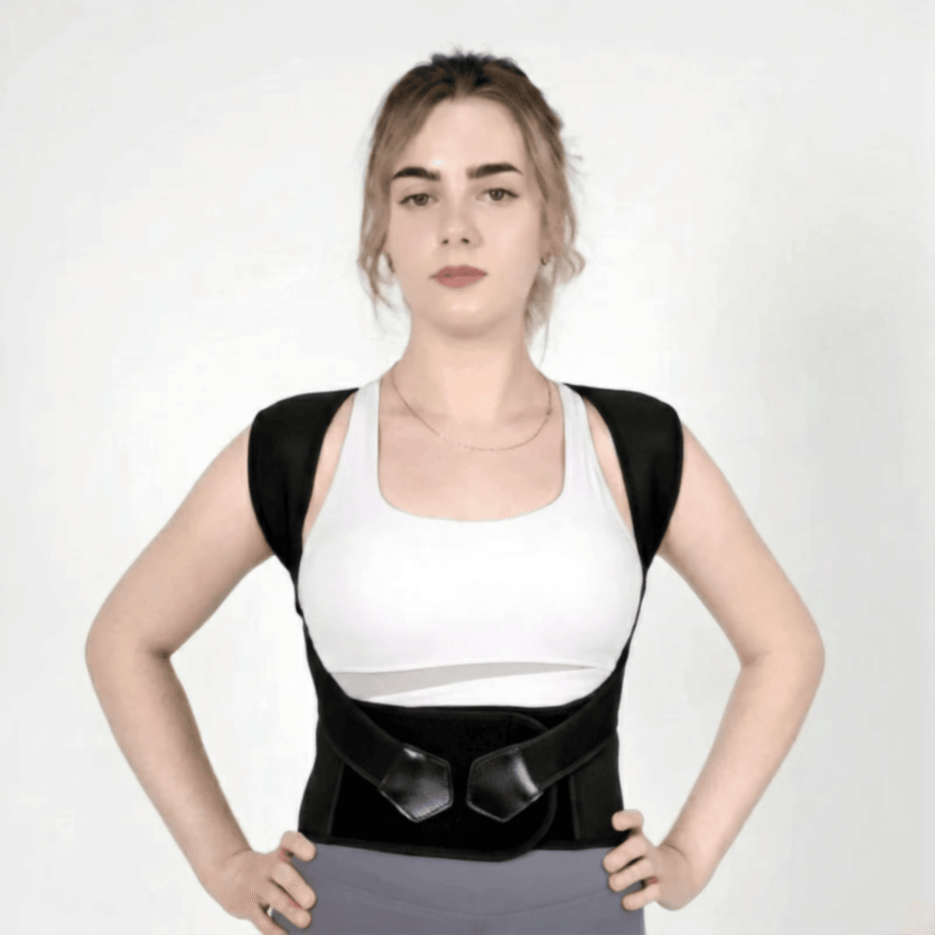 Adjustable Shoulder Posture Brace, Posture Corrector for Women and Men, Back Straightener Posture