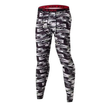 Mens Printed Warm Pants Autumn Winter Leggings Soft Comfortable Plus Size Underwear