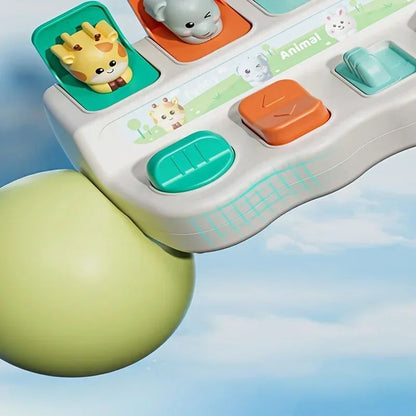 Montessori Pop-Up Animal Toy – Interactive Learning Box for Toddlers to Enhance Logic and Motor Skills
