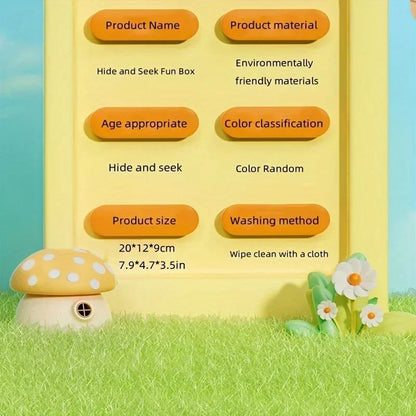 Montessori Pop-Up Animal Toy – Interactive Learning Box for Toddlers to Enhance Logic and Motor Skills