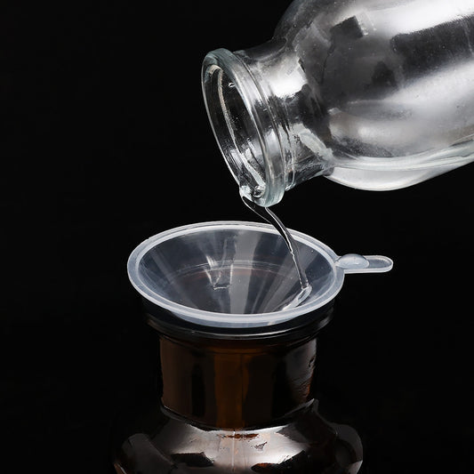 Mini Transparent Plastic Funnel for Oil, Perfume, Lotion, Liquid Diffuser Bottle Tools