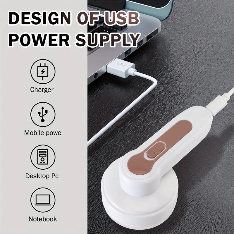 Portable Shaver and Rechargeable Electric Hair Remover for Clothes, Furniture, and Carpets
